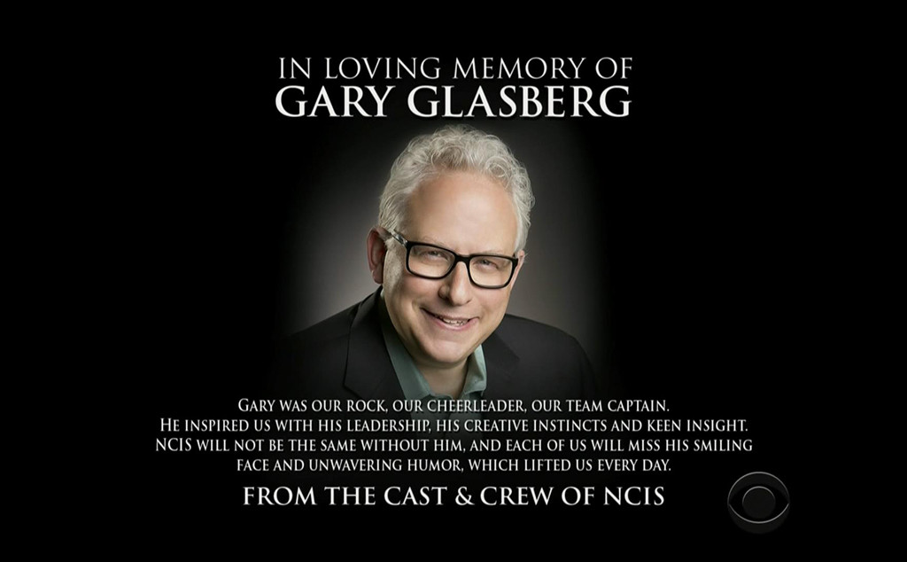 Gary Glasberg, NCIS tribute Gary Glasberg, NCIS tribute